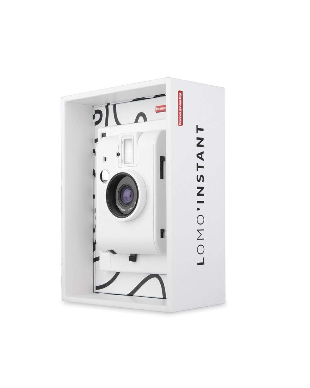 Моментален фотоапарат Lomo Instant White с обективи Моментален фотоапарат Lomo Instant White с обективи