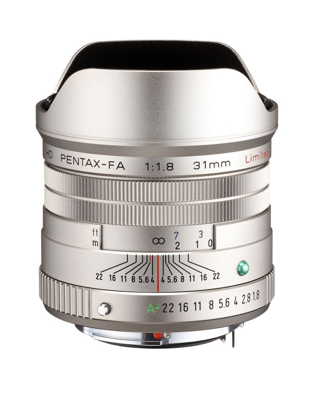 Обектив HD PENTAX-FA 31mm f/1.8 Limited (Silver) Обектив HD PENTAX-FA 31mm f/1.8 Limited (Silver)