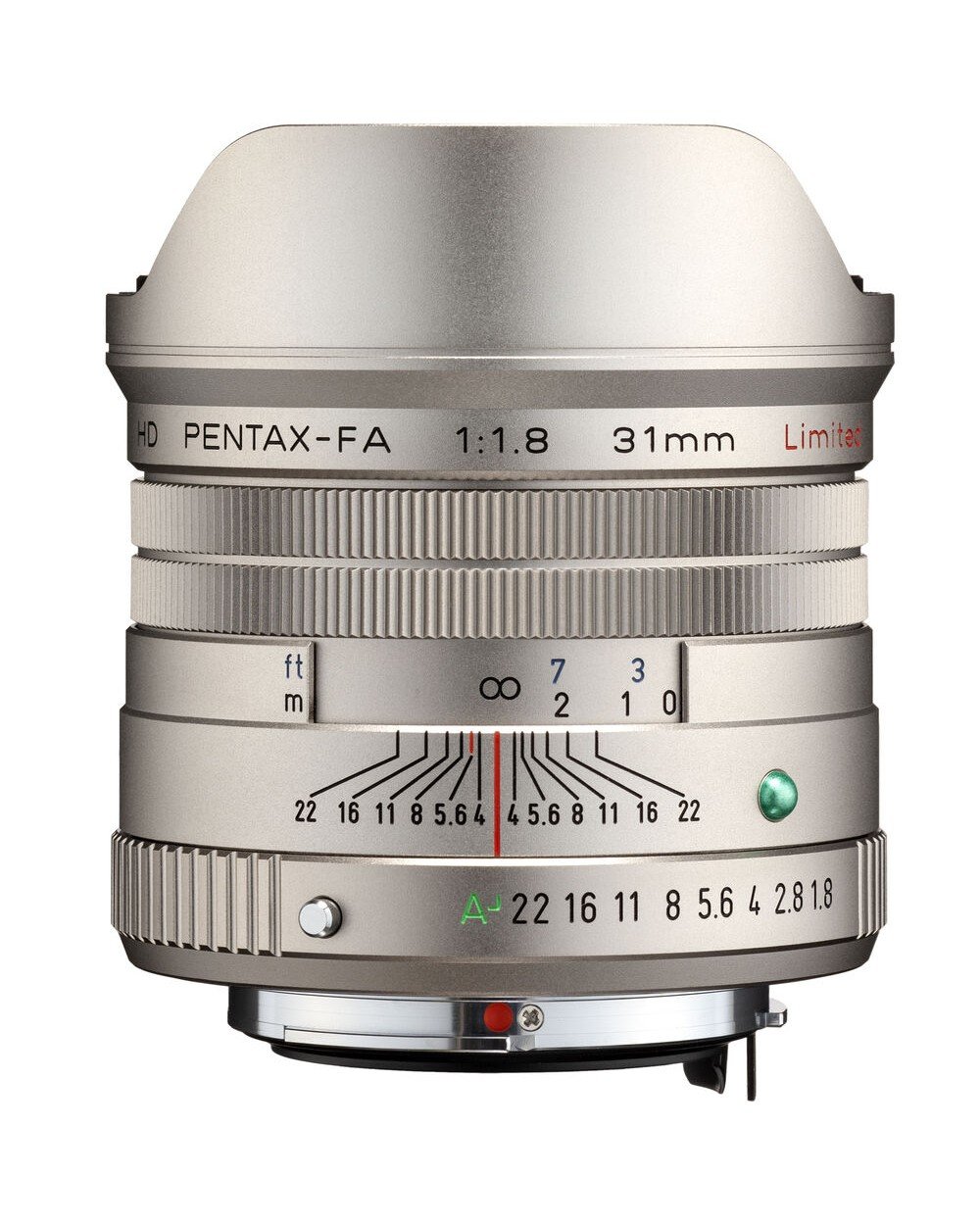 Обектив HD PENTAX-FA 31mm f/1.8 Limited (Silver) Обектив HD PENTAX-FA 31mm f/1.8 Limited (Silver)