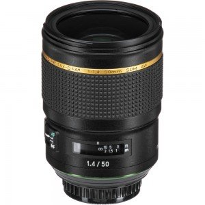 Обектив HD PENTAX-D FA* 50mm f/1.4 SDM AW (black)
