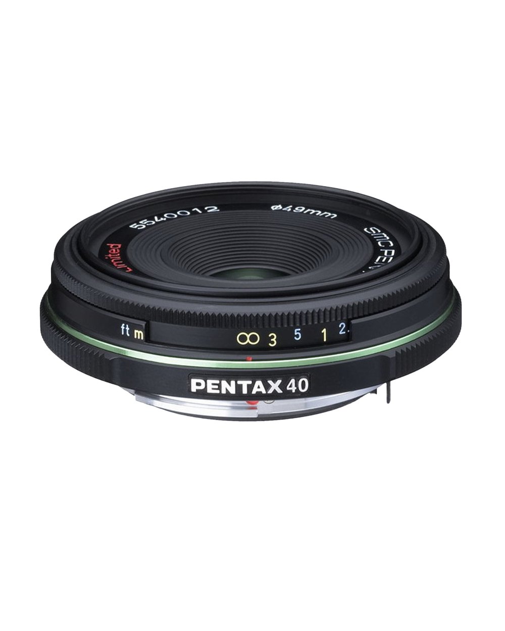 Обектив SMC PENTAX-DA 40mm F2.8 Limited (Black) 