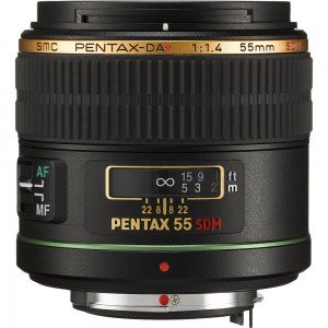 Обектив PENTAX-DA* 55mm f/1.4 SDM