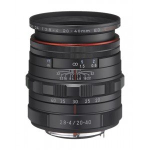 Обектив HD PENTAX-DA 20-40mm F2.8-4 ED Limited DC WR (Black) 
