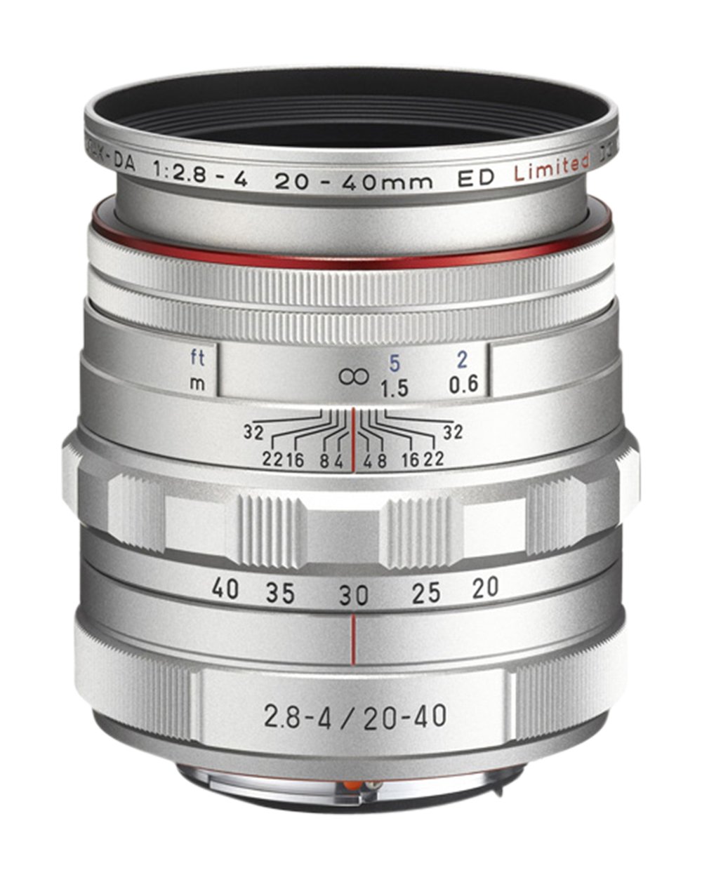 Обектив HD PENTAX-DA 20-40mm F2.8-4 ED Limited DC WR (Silver) Обектив HD PENTAX-DA 20-40mm F2.8-4 ED Limited DC WR (Silver)