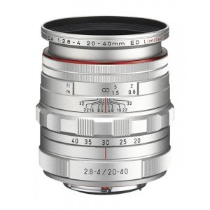 Обектив HD PENTAX-DA 20-40mm F2.8-4 ED Limited DC WR (Silver) 