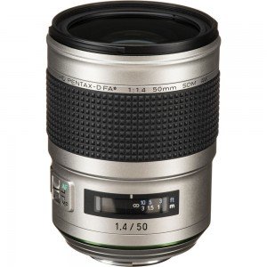 Обектив HD PENTAX-D FA* 50mm f/1.4 SDM AW (silver)