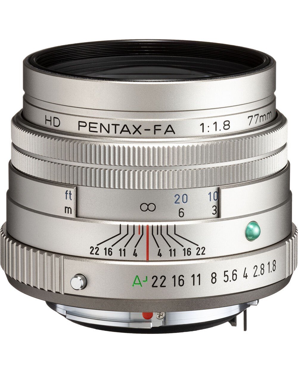 Обектив HD PENTAX-FA 77mm f/1.8 Limited (Silver) Обектив HD PENTAX-FA 77mm f/1.8 Limited (Silver)