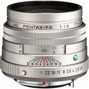 Обектив HD PENTAX-FA 77mm f/1.8 Limited (Silver)