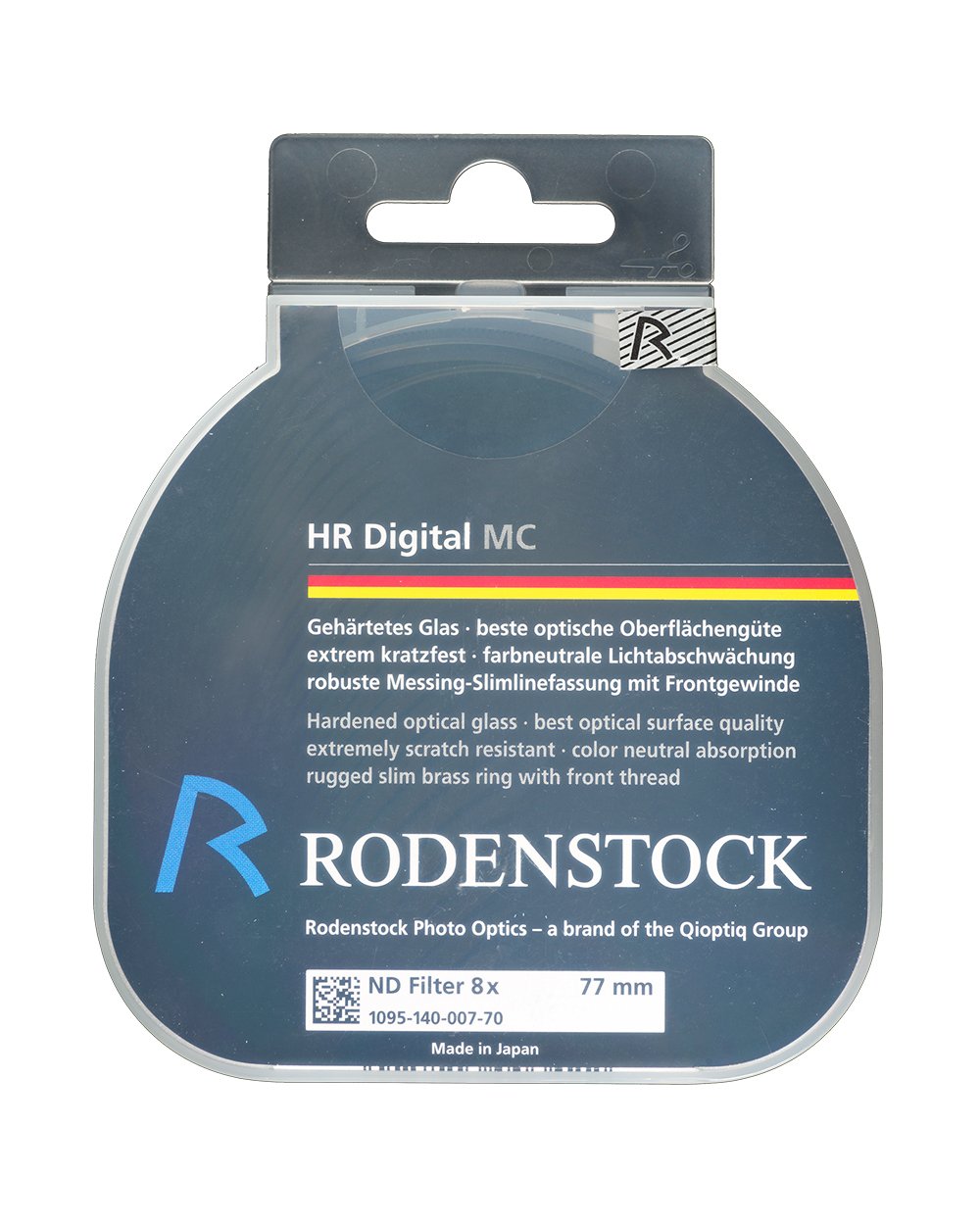 Неутрален филтър Rodestock HR Digital ND 8x 77mm