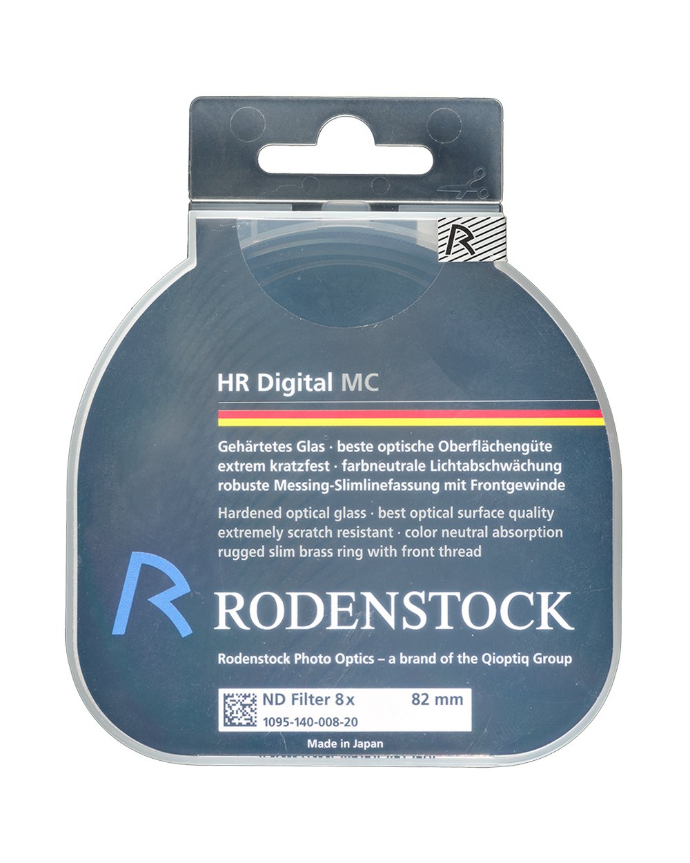 Неутрален филтър Rodestock HR Digital ND 8x 82mm Неутрален филтър Rodestock HR Digital ND 8x 82mm